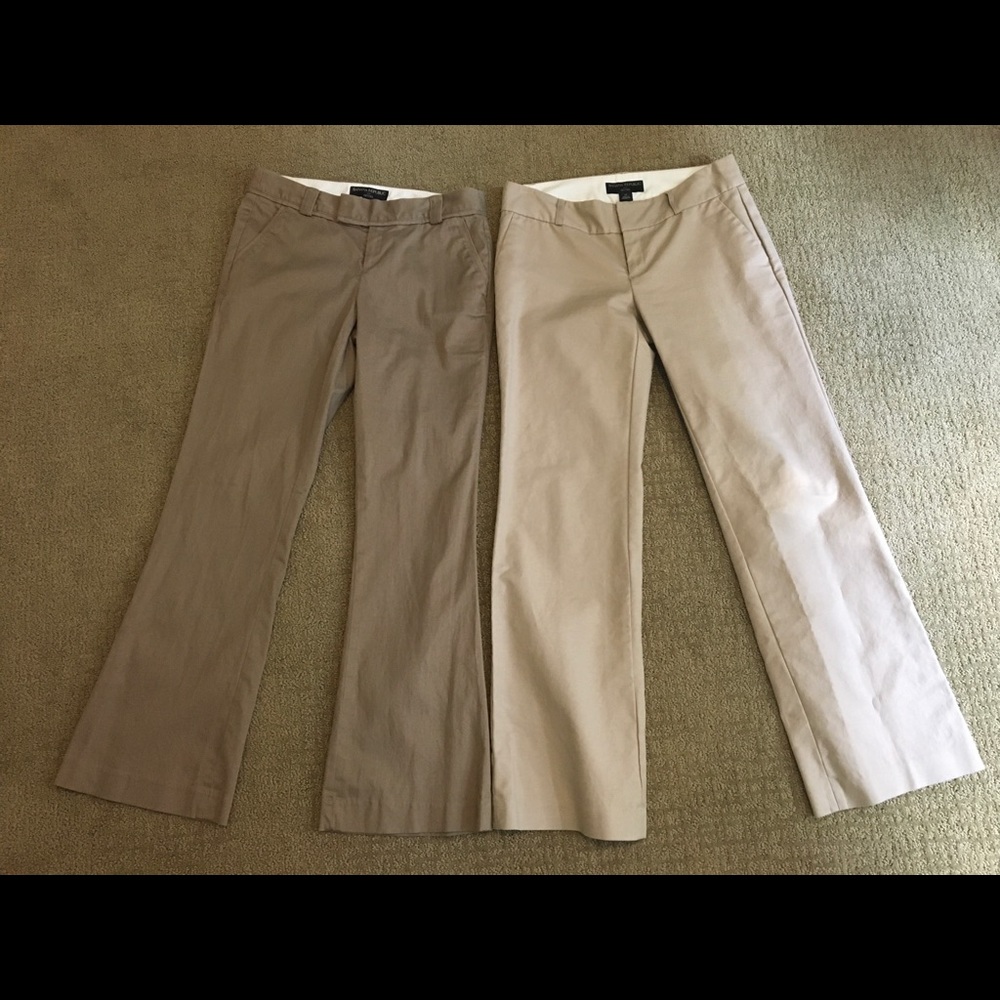 Bundle of Banana Republic Khaki Petite Pants